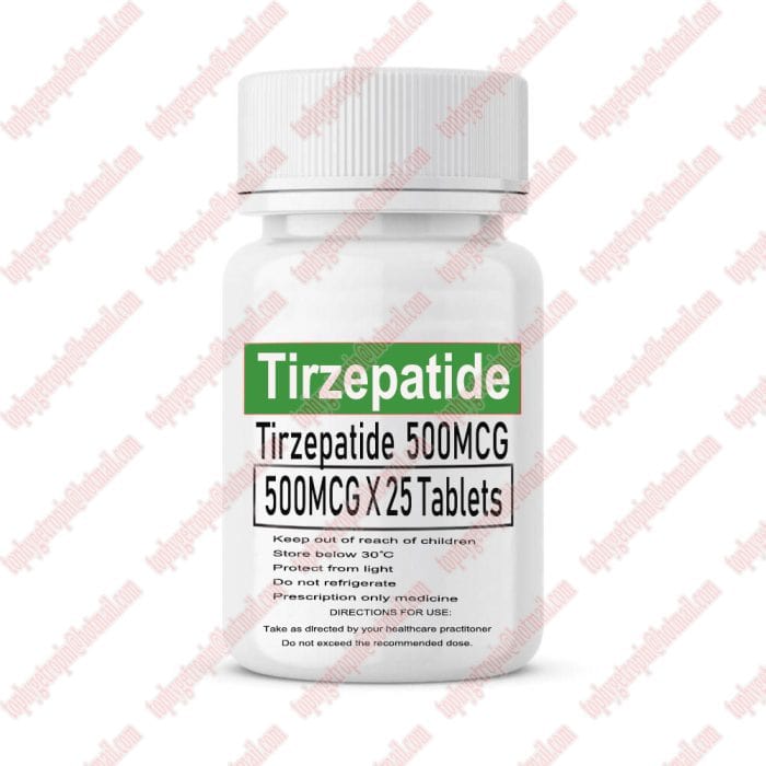 Tirzepatide 500mcg 25tablets Oral steroids tablets